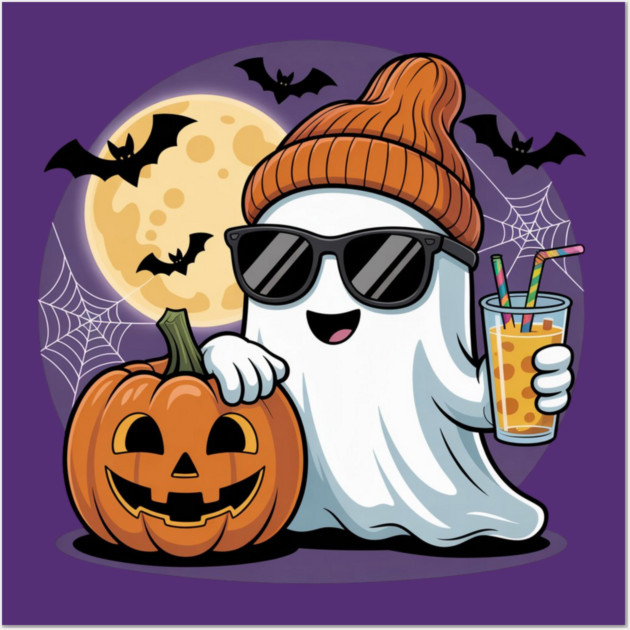 Halloween-Vibes Wall Art by Creatifly Graphic Tees
