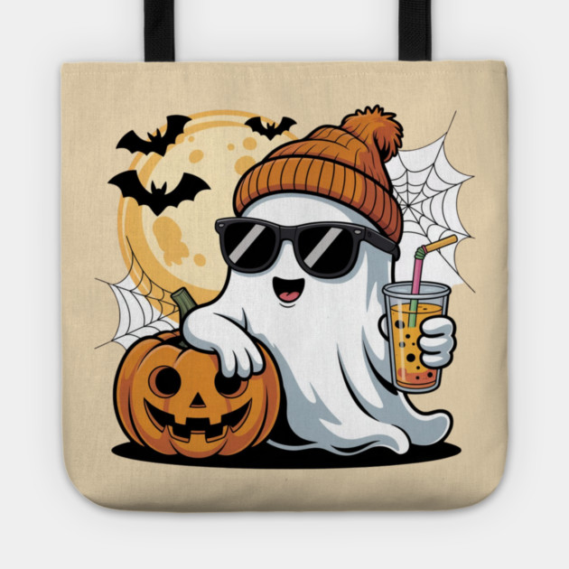 Halloween-Vibes Tote by Creatifly Graphic Tees