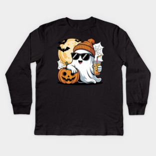 Halloween-Vibes Kids Long Sleeve T-Shirt