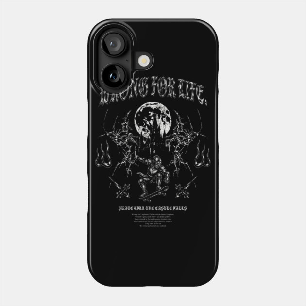 Knight Shredder Phone Case by Wrongteeshirt