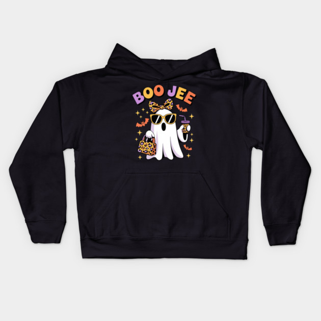 Halloween-Vibes Kids Hoodie by Creatifly Graphic Tees