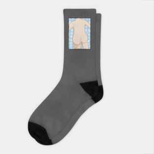 lazy bum Socks