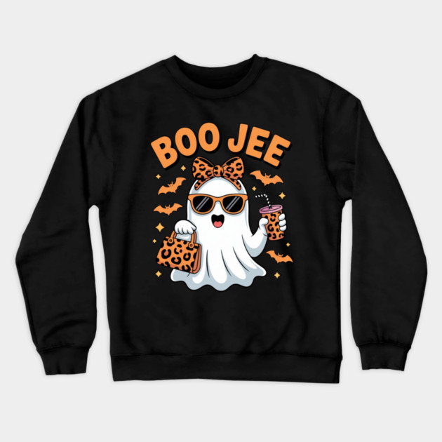Halloween-Vibes Crewneck Sweatshirt by Creatifly Graphic Tees