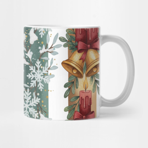 Christmas Stripes Festive Holiday Design by BirdsnStuff