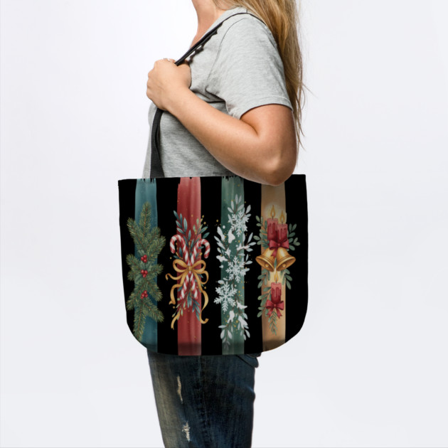 Christmas Stripes Festive Holiday Design by BirdsnStuff