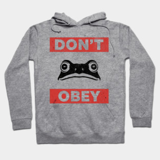 Portland-Frog-Don’t-Obey Hoodie