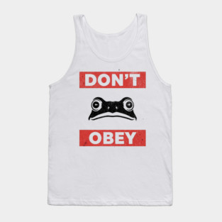 Portland-Frog-Don’t-Obey Tank Top
