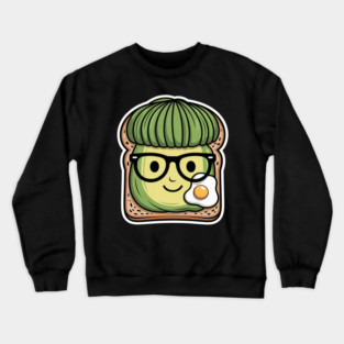 Avocado Toast Crewneck Sweatshirt