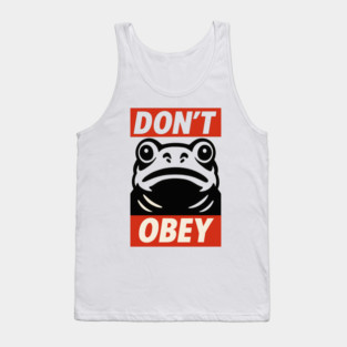 Portland Frog Don’t Obey Tank Top