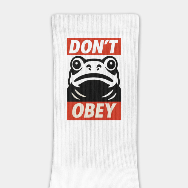 Portland Frog Don’t Obey by ArtistTee ⭐⭐⭐⭐⭐
