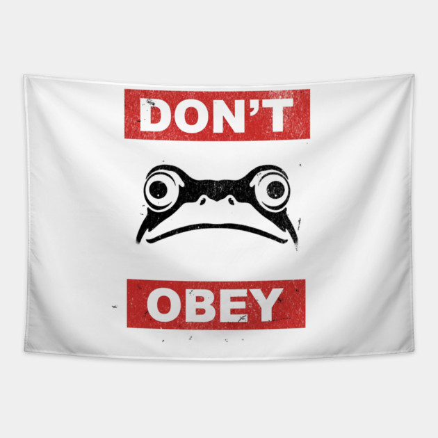 Portland Frog Tapestry by ArtistTee ⭐⭐⭐⭐⭐