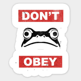 Portland Frog Sticker