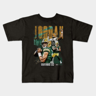 Jordan Love 10 Vintage Green Bay Packers - torin davenport #178 Kids T-Shirt