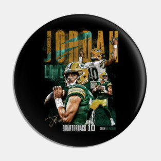 Jordan Love 10 Vintage Green Bay Packers - torin davenport #178 Pin