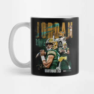 Jordan Love 10 Vintage Green Bay Packers - torin davenport #178 Mug