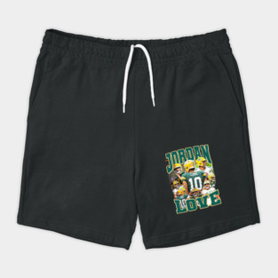 Retro Vintage Jordan Love Green Bay Packers - American Football Nfl Green Bay Packers 2024 - torin davenport #182 Shorts