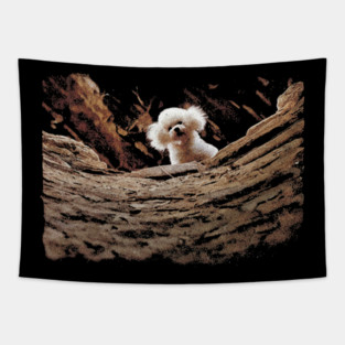 Vintage Silence of the Lambs Dog Tapestry