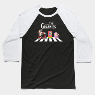 Bluey- Here Come The Grannies Baseball T-Shirt