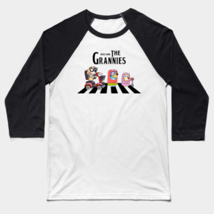 Bluey- Here Come The Grannies Baseball T-Shirt