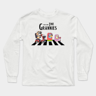 Bluey- Here Come The Grannies Long Sleeve T-Shirt