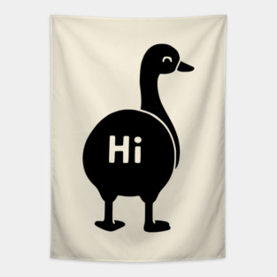 Silly Goose Hi butt Tapestry