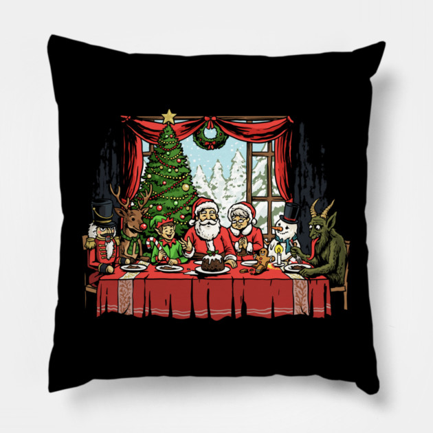Last Christmas Supper Pillow by GoshWow®