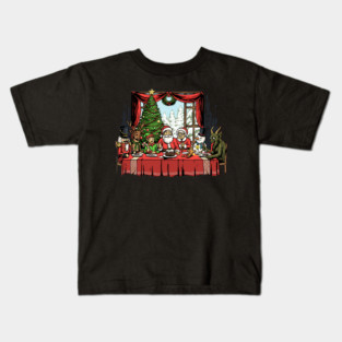 Last Christmas Supper Kids T-Shirt