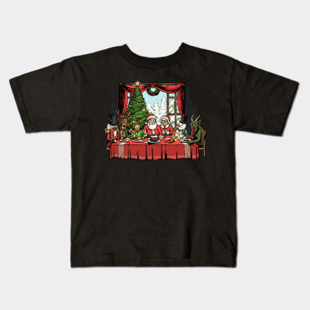 Last Christmas Supper Kids T-Shirt by GoshWow®