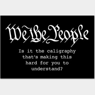 We the People Posters and Art
