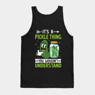 Cute Pickle Tank Top