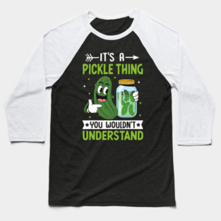 Cute Pickle Baseball T-Shirt