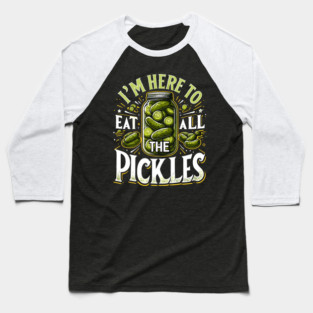 Cute Pickle Baseball T-Shirt