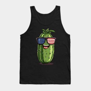 Cute Pickle Tank Top