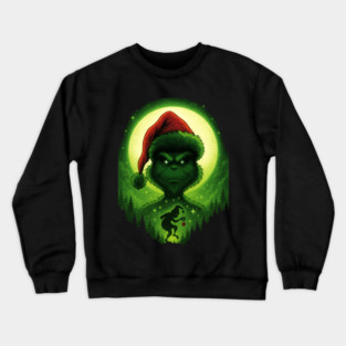 Grinch-Christmas Crewneck Sweatshirt