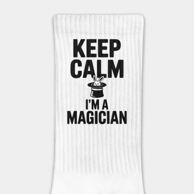 Keep Calm I’m a Magician by Frank Ring