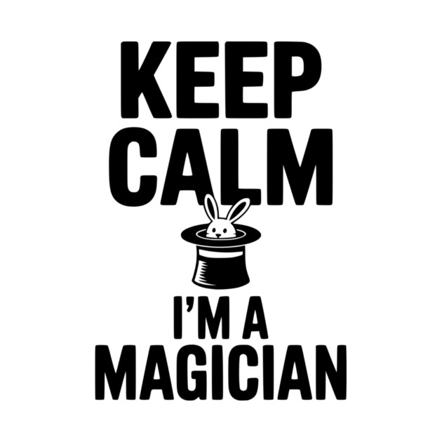 Keep Calm I’m a Magician by Frank Ring