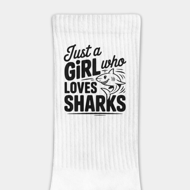 Just a Girl Who Loves Sharks by Frank Ring