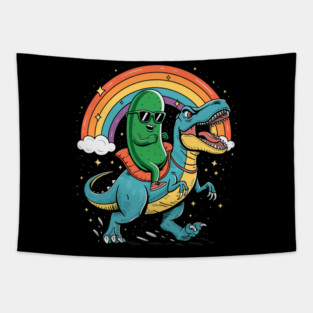 Cute Pickle Tapestry