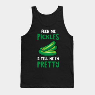 Cute Pickle Tank Top
