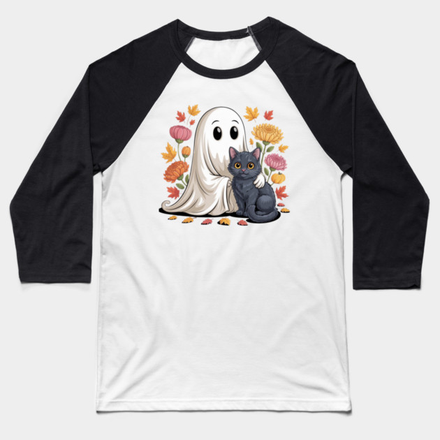 Halloween-Vibes Baseball T-Shirt by Creatifly Graphic Tees