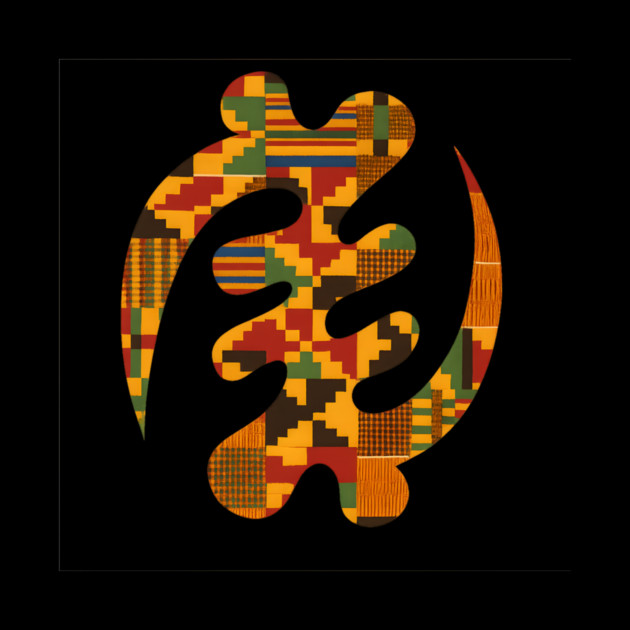 Gye Nyame Adinkra Kente Akan Symbol by Adwoa's Store