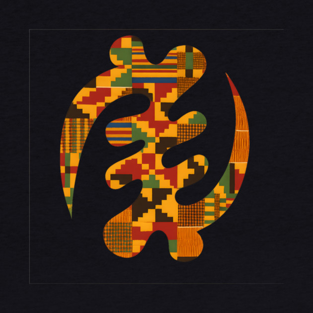 Gye Nyame Adinkra Kente Akan Symbol by Adwoa's Store