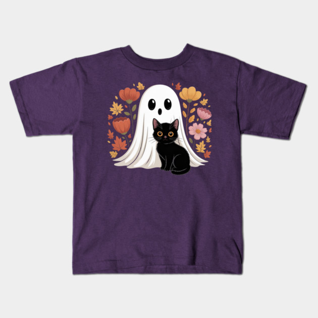 Halloween-Vibes Kids T-Shirt by Creatifly Graphic Tees