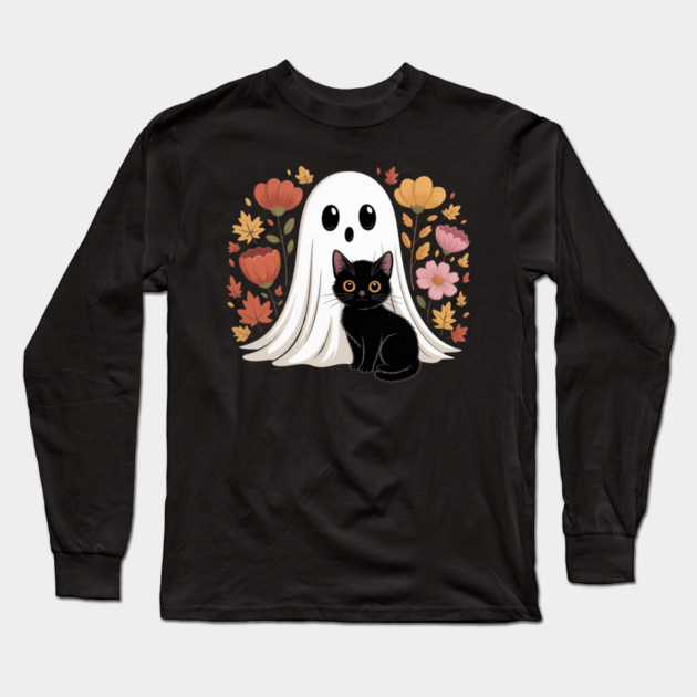 Halloween-Vibes Long Sleeve T-Shirt by Creatifly Graphic Tees