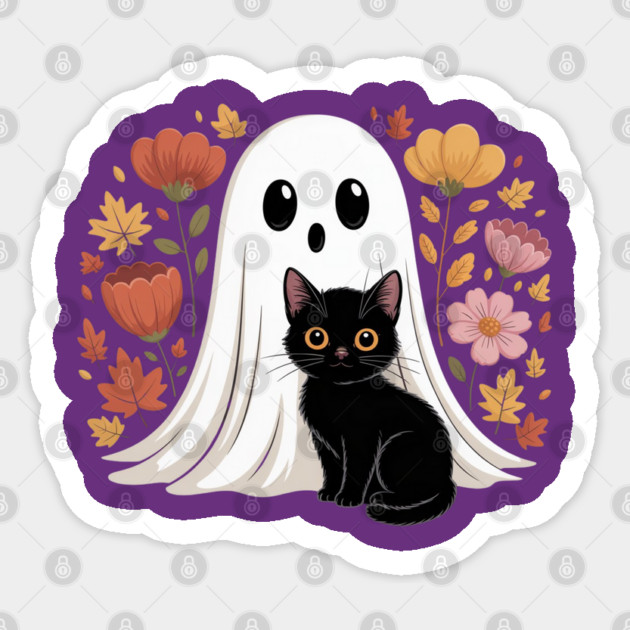 Halloween-Vibes Sticker by Creatifly Graphic Tees