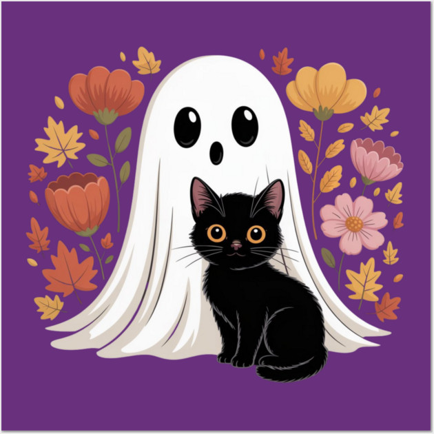 Halloween-Vibes Wall Art by Creatifly Graphic Tees