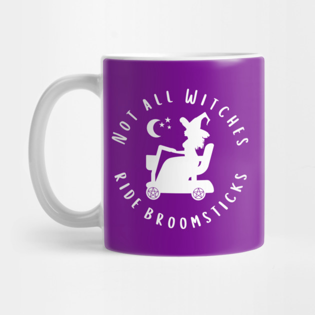 Not all Witches Ride Broomsticks Mobility Scooter Cheeky Witch® by Cheeky Witch