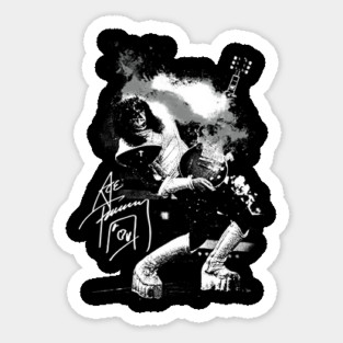 Vintage 90s Ace Frehley Sticker