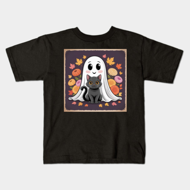Halloween-Vibes Kids T-Shirt by Creatifly Graphic Tees