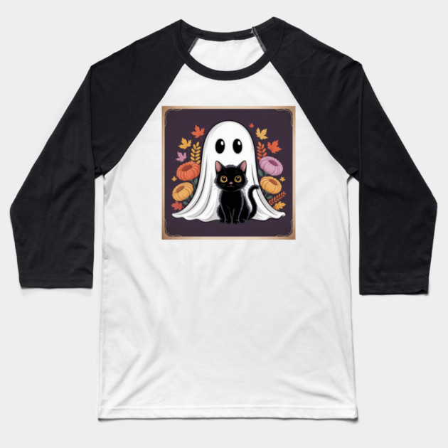 Halloween-Vibes Baseball T-Shirt by Creatifly Graphic Tees